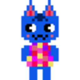 Blue Cat — cartoon emoji for Slack & Discord (Discord)