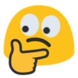 Blob Thinking Eyes — thinking emoji for Slack & Discord (Discord)