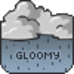Gloomy — pixel-art emoji for Slack & Discord (Discord)