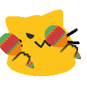 Meow Maracas — cat emoji for Slack & Discord