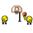 Basketball 5 — sports emoji for Slack & Discord