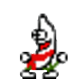 Bananadance Scarf — pixel-art emoji for Slack & Discord (Discord)