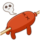 Sausage Cooked — sausage emoji for Slack & Discord