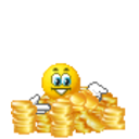 Gold Coins 2 — coin emoji for Slack & Discord