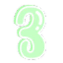 Number Three Pastel — number emoji for Slack & Discord (Discord)
