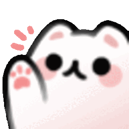 Kitty Wave — cartoon emoji for Slack & Discord (Discord)