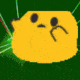 Laser Party Blob — yellow emoji for Slack & Discord (Discord)