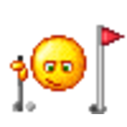 Mini Golf — cartoon emoji for Slack & Discord (Discord)