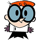 Dexter — cartoon emoji for Slack & Discord