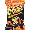 Cheetos Flaming Hot — food emoji for Slack & Discord