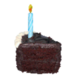 Cake Gummyworms — cake emoji for Slack & Discord (Discord)