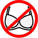 No Bra — no emoji for Slack & Discord