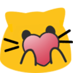 Meow Heart3 — cartoon emoji for Slack & Discord (Discord)