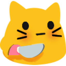 Meow Knife2 — cartoon emoji for Slack & Discord (Discord)