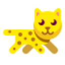 Leopard — cartoon emoji for Slack & Discord