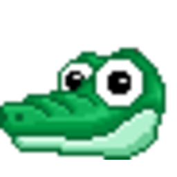 Aligator Bite — cartoon emoji for Slack & Discord (Discord)