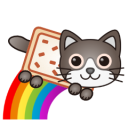 Catrainbow — cartoon emoji for Slack & Discord