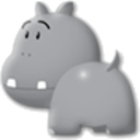 Coy Hippo — cartoon emoji for Slack & Discord