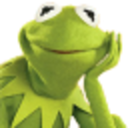Kermit Smile — cartoon emoji for Slack & Discord (Discord)