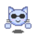 Cool Cat 4 — cartoon emoji for Slack & Discord