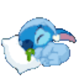 Stitch Sleep — cartoon emoji for Slack & Discord (Discord)