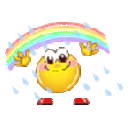 Rainbow Rain 2 — rainbow emoji for Slack & Discord