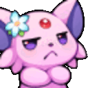 Espeon Hmmmpf — pokemon emoji for Slack & Discord