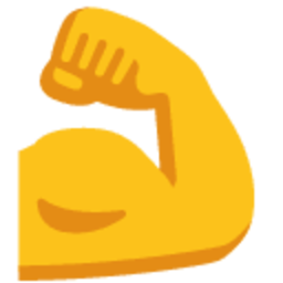 Google Muscler Blob — muscle emoji for Slack & Discord (Discord)