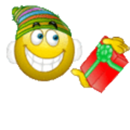 Shaking Gift — happy emoji for Slack & Discord (Discord)