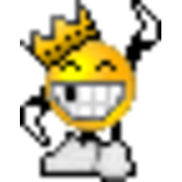 Crown Grin — emoji emoji for Slack & Discord (Discord)