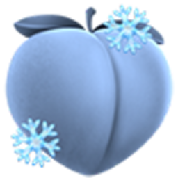 Frozen Peach — cute emoji for Slack & Discord (Discord)