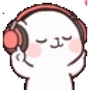 Mochi Headphones — cartoon emoji for Slack & Discord