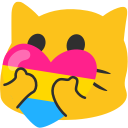 Meow Heartpansexual — cat emoji for Slack & Discord