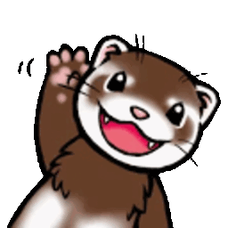 Ferret Wave — ferret emoji for Slack & Discord (Discord)