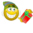 Shaking Gift — happy emoji for Slack & Discord