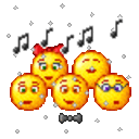 Singing 3 — music emoji for Slack & Discord