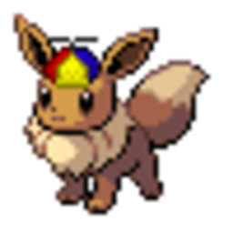 Eevee Hat — cartoon emoji for Slack & Discord (Discord)