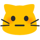 Meow Flushed — cartoon emoji for Slack & Discord