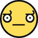 Look Of Disapproval — expression emoji for Slack & Discord