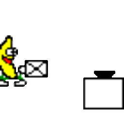 Banana Mailbox — cartoon emoji for Slack & Discord (Discord)