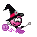 Witch Knitting — cartoon emoji for Slack & Discord