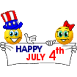 Happy July 4th — cartoon emoji for Slack & Discord (Discord)
