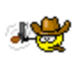 Cowboy Gun — cowboy emoji for Slack & Discord (Discord)