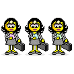 Business Women — cartoon emoji for Slack & Discord (Discord)