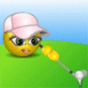 Golf Swing — cartoon emoji for Slack & Discord