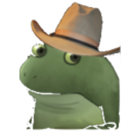 Cowboy Worry — frog emoji for Slack & Discord (Discord)