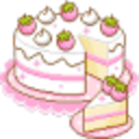Fancy Cake — cartoon emoji for Slack & Discord
