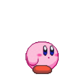 Kirby Walk — cartoon emoji for Slack & Discord (Discord)