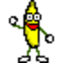Banana Wave — cartoon emoji for Slack & Discord