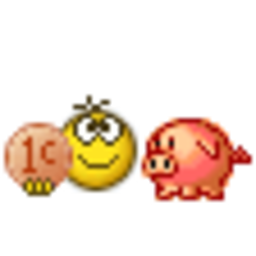 Piggy Bank 2 — cartoon emoji for Slack & Discord (Discord)